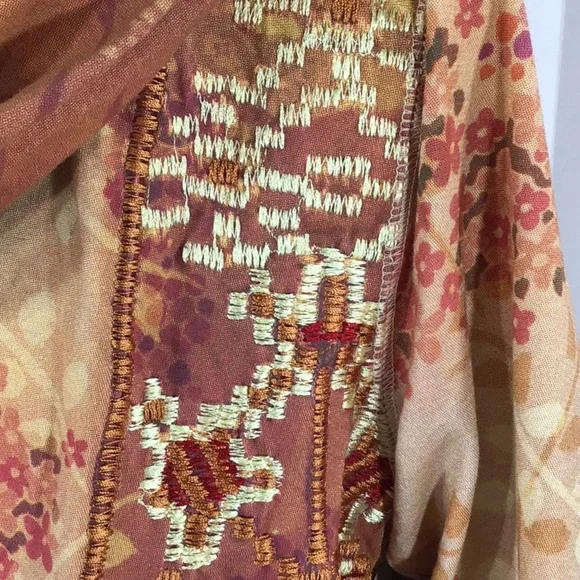 Bit & Bridle embroidered zip front hoodie M - Picture 8 of 11